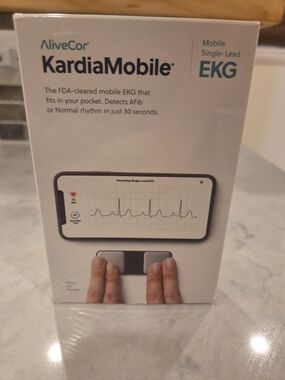AliveCor KardiaMobile Mobile Single-Lead EKG - White